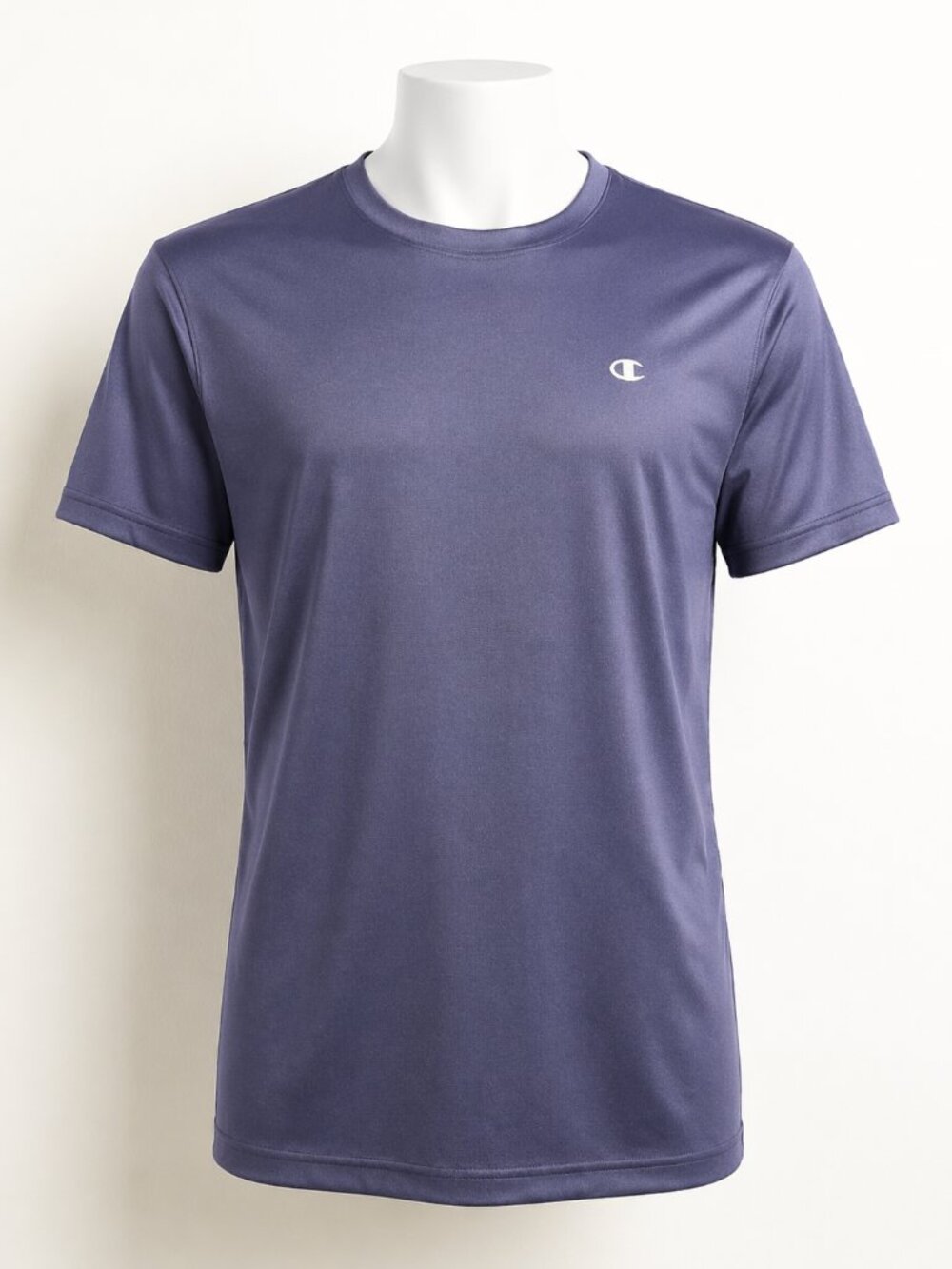 Champion Short Sleeve Shirt Navy Blue Size Large EUC